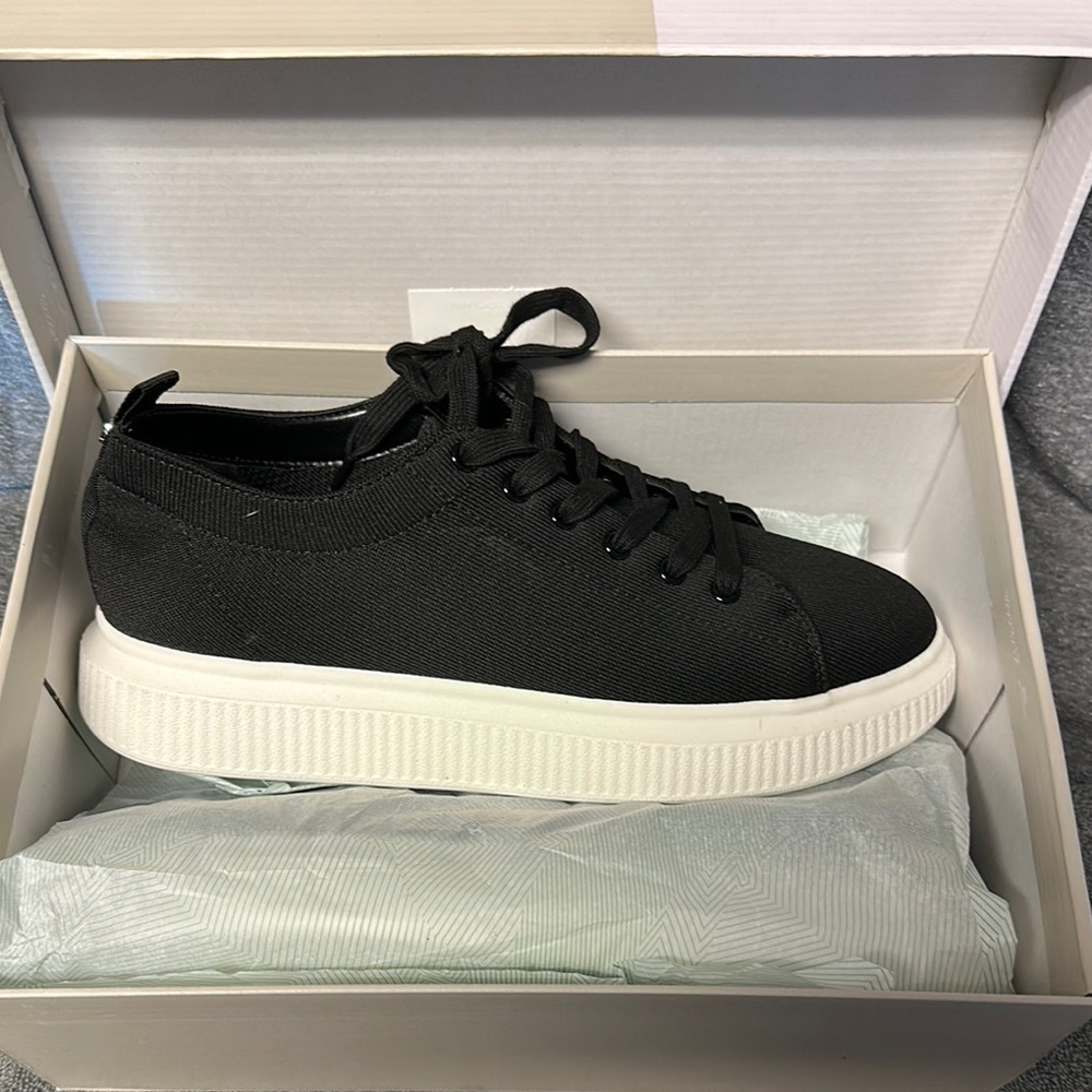 Black Canvas Sneakers